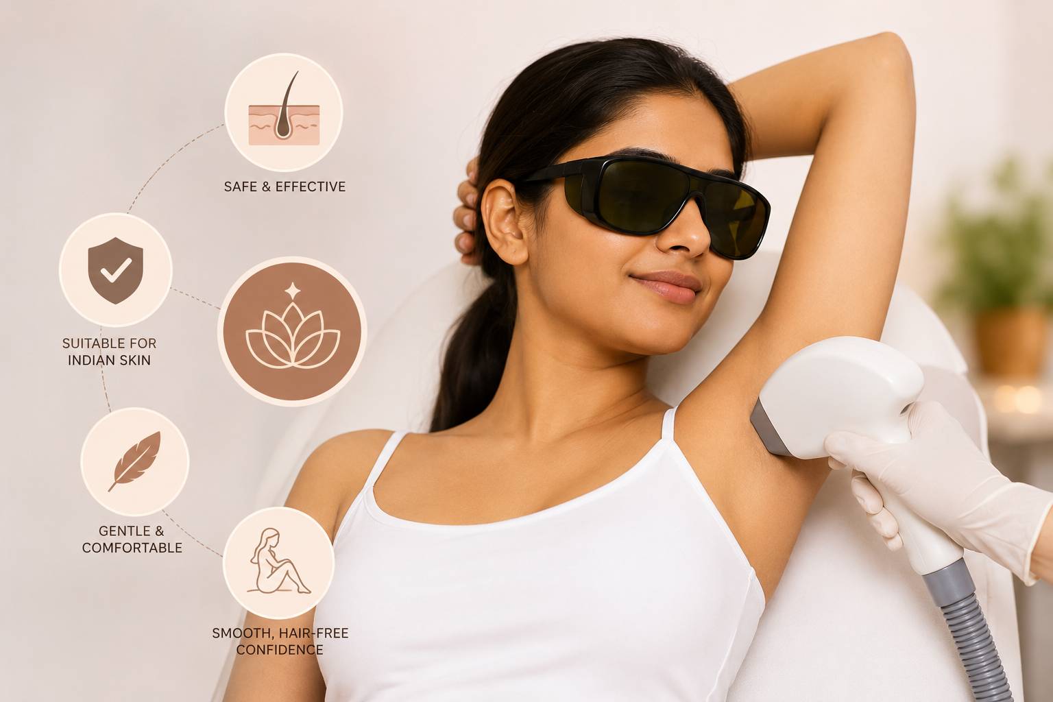 Is Laser Hair Removal Safe for Indian Skin Tone? A Dermatologist's Guide