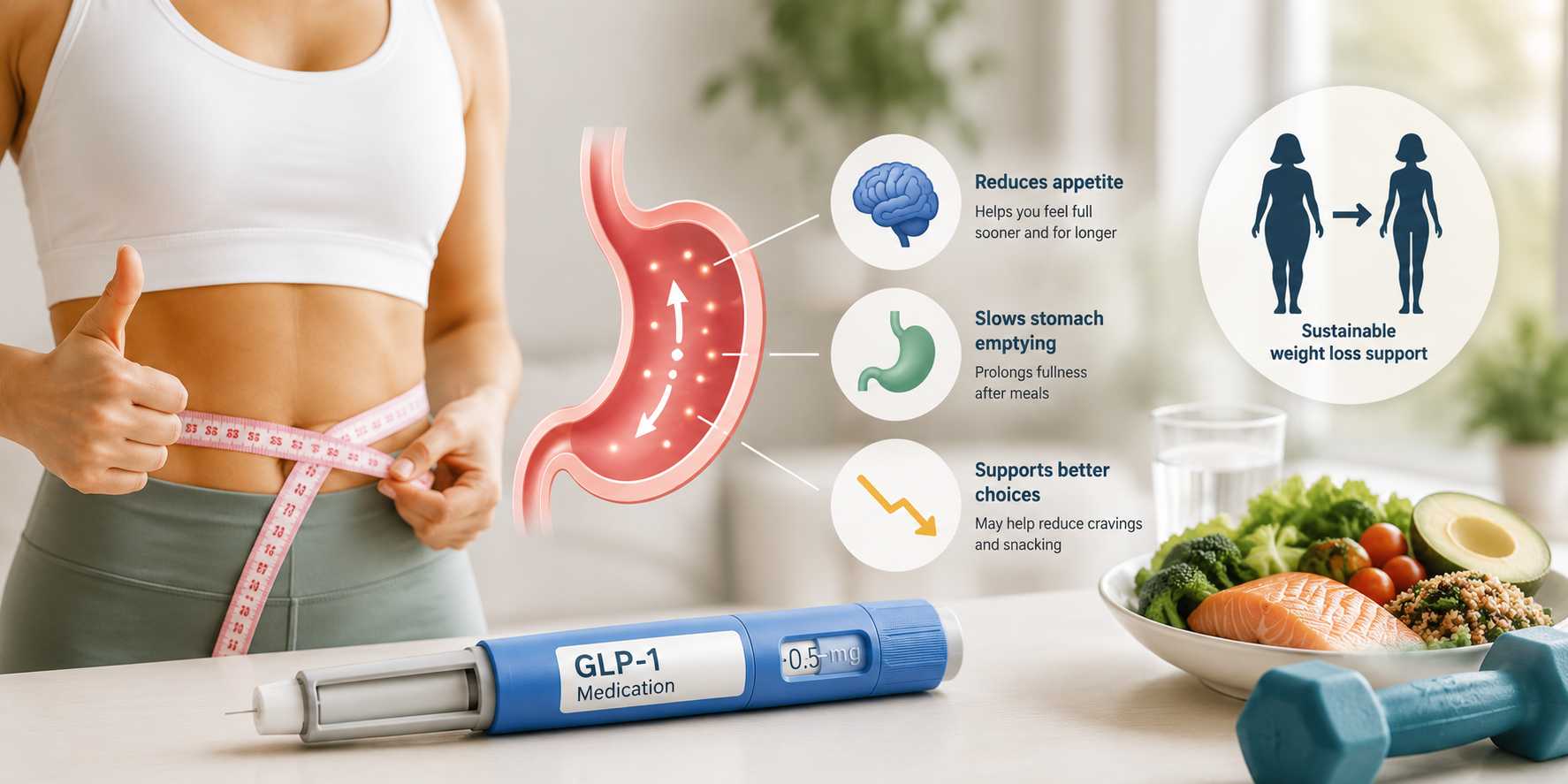 Why GLP-1 Treatments Work for Sustained Weight Loss